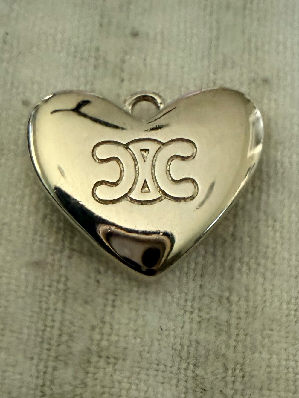 Small Silver Heart Charm